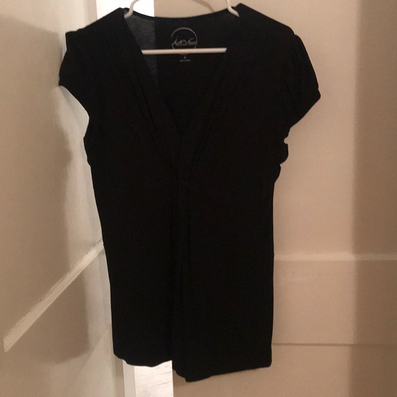Cap sleeved fit and flare top - Picture 1 of 2